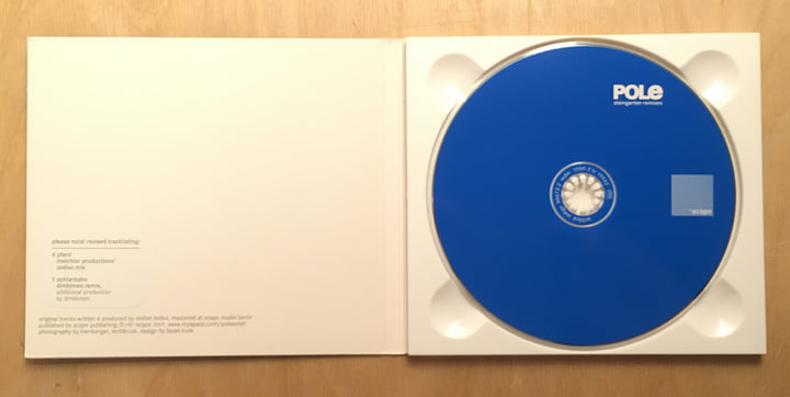 ☆レア☆Pole / Steingarten / 2枚組LP steigarten remixes | pole | pole (stefan betke)