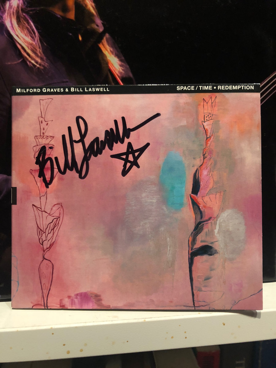 Bill Laswell signed CD: Space / Time Redemption | Bill Laswell