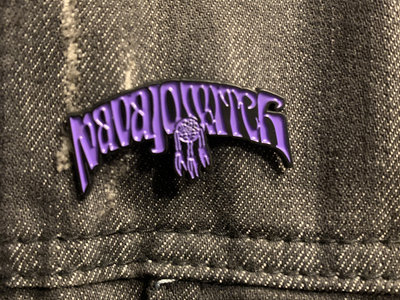 Navajo Witch enamel pin logo main photo