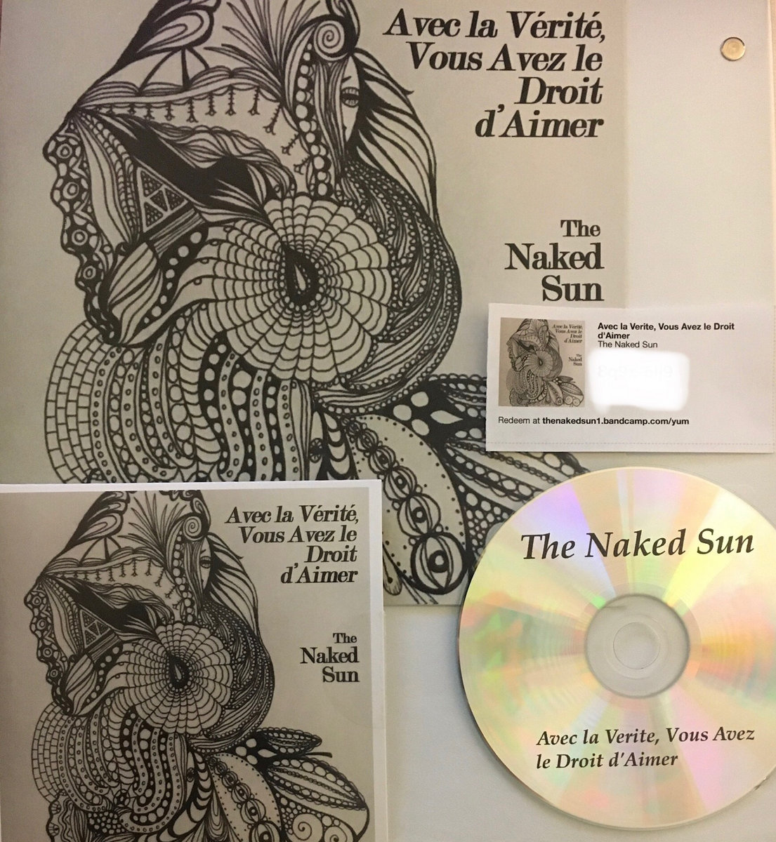 CD + 'Zine | The Naked Sun