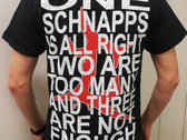 "Schnapps" T-shirt photo 