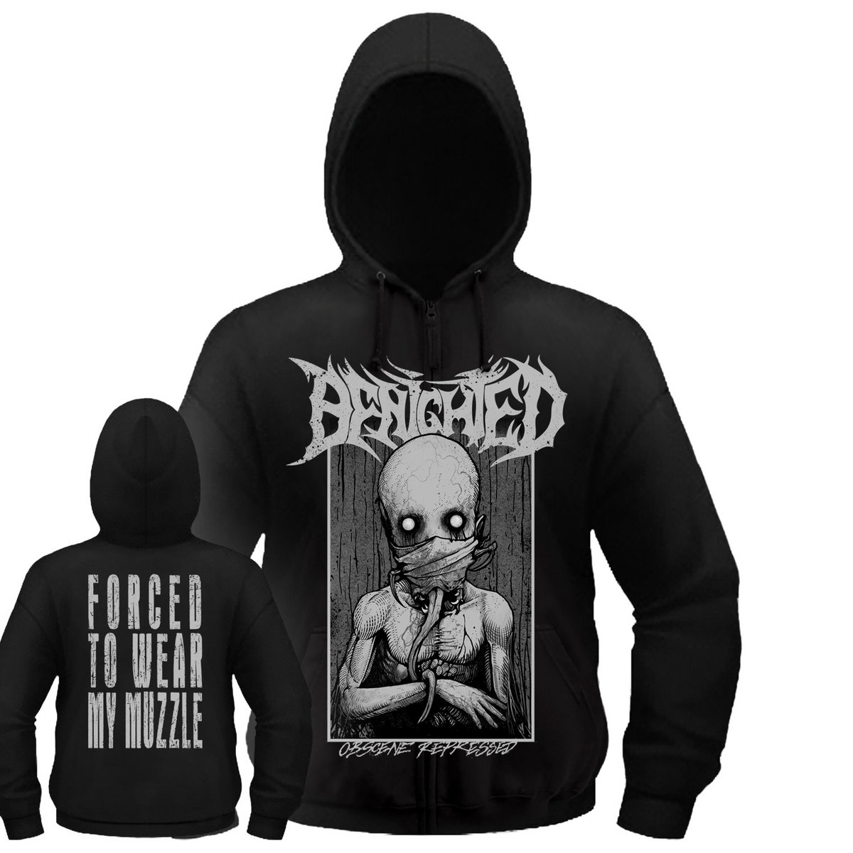 Muzzle Zip Hooded Sweatshirt | Benighted