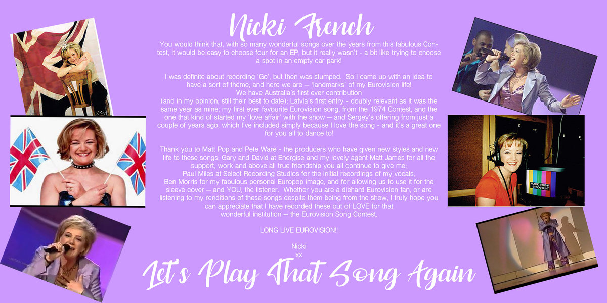 Let's Play That Song Again | Nicki French