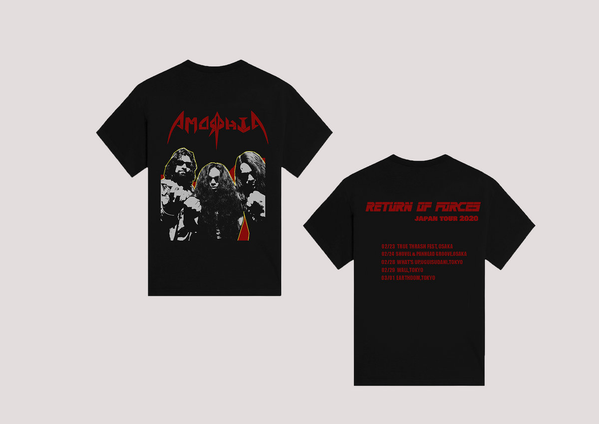 Return Of Forces Japan Tour T Shirt Amorphia