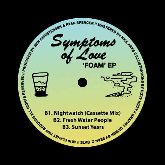 PT002 - Foam EP | Symptoms of Love | Planet Trip Records