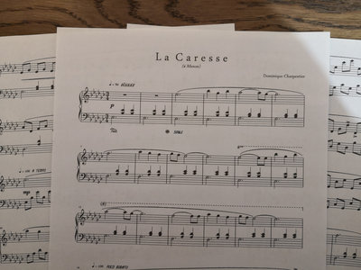 "La Caresse" Piano Sheet main photo