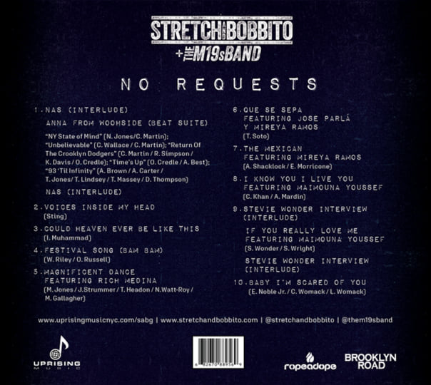 No Requests | Stretch and Bobbito + The M19s Band | Uprising Music