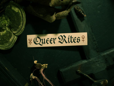 "Queer Rites" sticker main photo