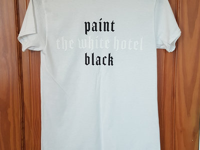 Paint The White Hotel Black T-Shirt main photo