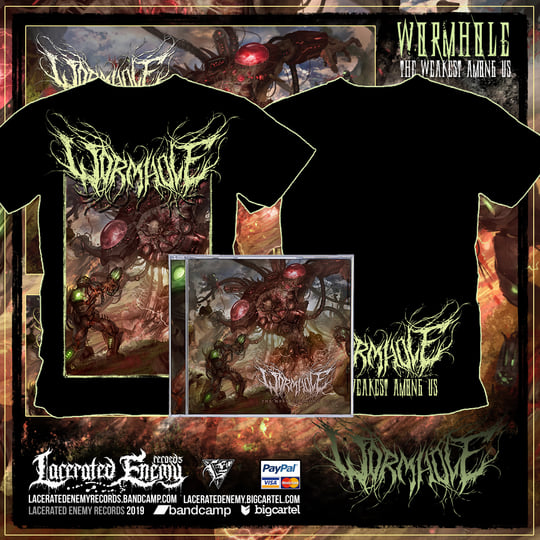 n.SSign wormhole /find them ユニットトレカ WORMHOLE - The Weakest Among Us | Lacerated Enemy records