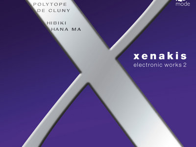 【T8650】Iannis Xenakis Iannis Xenakis – Electro-Acoustic Music – Vinyl (Allentown