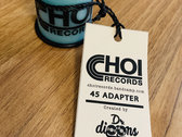 Ultra Limited Choi Records Handmade Custom 45 adapter made by Dr. Diggns photo 