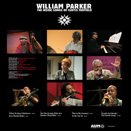 【中古】 William Parker Inside Songs Of Curtis.. William Parker – The Inside Songs Of Curtis Mayfield - Live