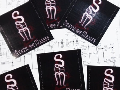 S.O.M. Stickers: $2 each or Free with any other merch order main photo