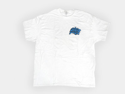 Blue Logo on Powder White T-Shirt main photo