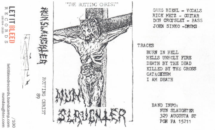 Rotting Christ - The Hills Of The Crucifixion (1989 - Black/Death Metal)