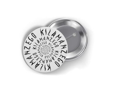 Kilamanzego "Swirl" Logo Button main photo