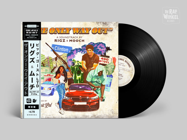 & The Only Way Rigz Mooch Out - | – Big Ghost Vinyl LTD de