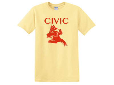 CIVIC - Devil Yellow T-shirt main photo