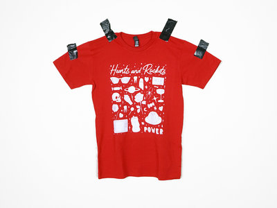 Hearts and Rockets - Power t-shirt (Red) main photo