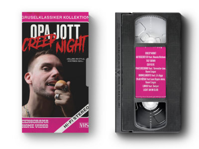 VHS Tape mit Booklet und Cover main photo