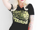 SOLD OUT! Yellow Flame Terrorsaurs T -Shirt photo 