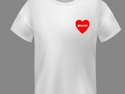 Red Heart T-shirt (White) main photo