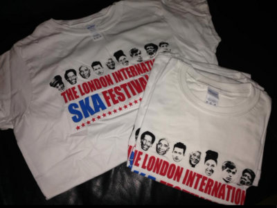 London Intl Ska Festival 2019 t-shirt (white edition)  |  £5 summer sale! main photo