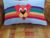Puppies Are Nature's Rainbows Throw Pillow photo 