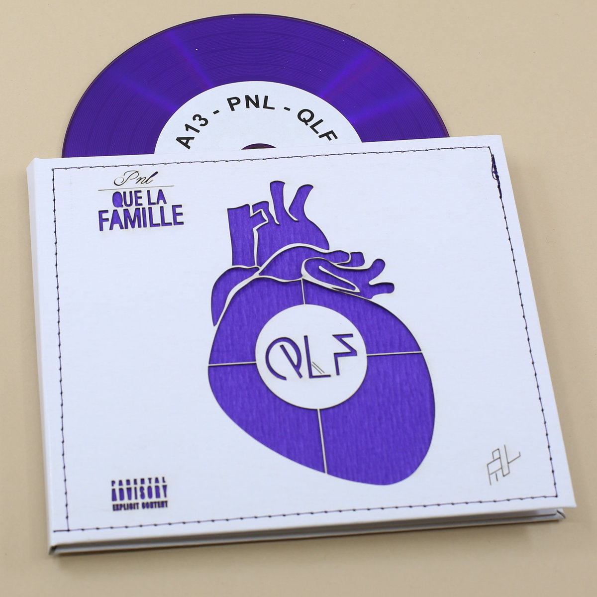 Album Pnl Que La Famille Cd PNL - QLF Screwed and Chopped | A13