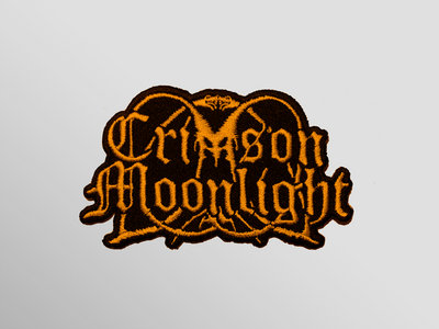CRIMSON MOONLIGHT: Embroidered Copper Logo Patch main photo