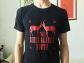 TBAY Deer T-shirt 2019 - Red on Black photo 