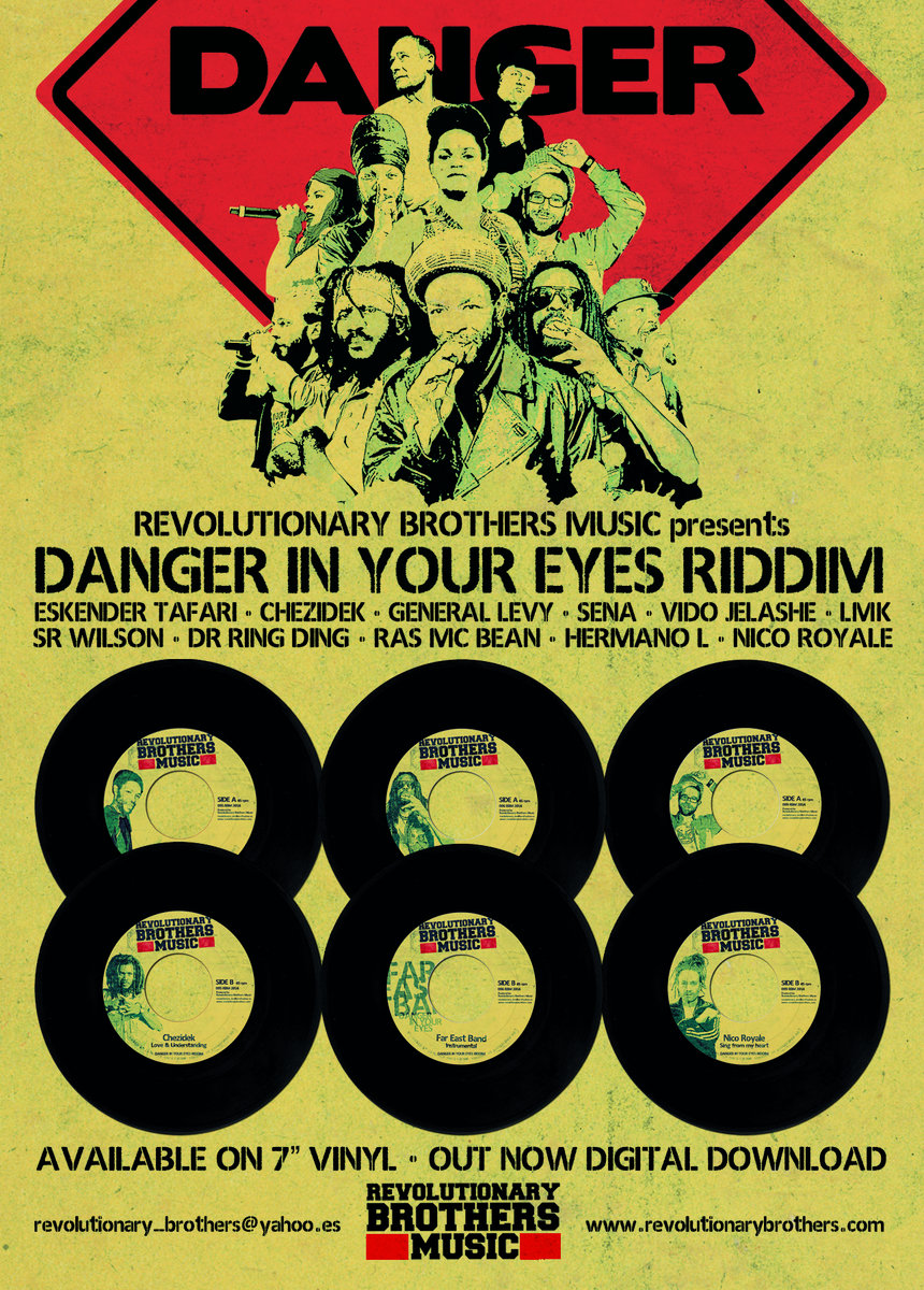 洋楽 DANGER IN YOUR EYES / Don Evans & The Pa Don Evans & The Paragons - 