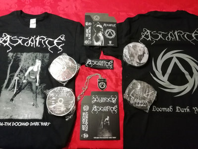 ASTARTE (GRE) Special box of 4 CD's + Exclusive Official t-shirt Ask ...