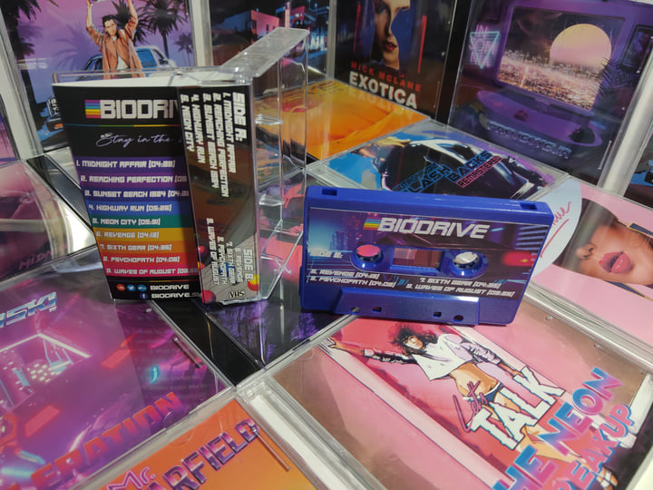 Stay in the 80's | Biodrive | Retrowave Touch Records