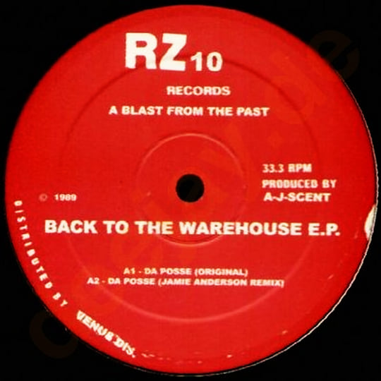 RZ10] : AJ Scent - Back To The Warehouse EP [remastered] | RZ Muzik
