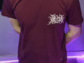 "Brutal Logo" T-Shirt (Maroon) photo 