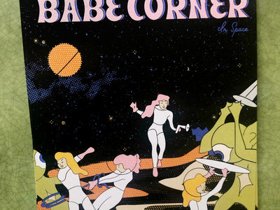 Babe Corner In Space Print main photo