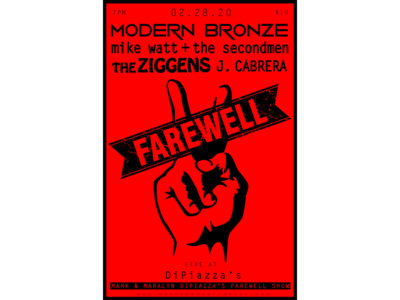 Modern Bronze @ DiPiazza's Farewell Show Poster 11x17 main photo