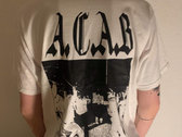A.C.A.B. T-Shirt - White photo 