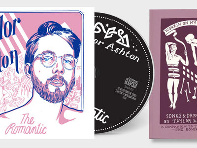 BUNDLE: The Romantic (CD) + Workin' On My Posture (a book of lyrics and drawings) main photo
