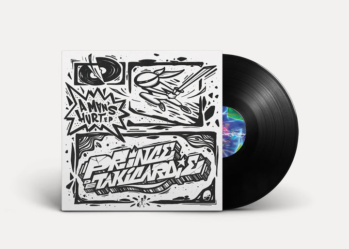 A Man's Hurt EP | Prince De Takicardie | Lumbago Records