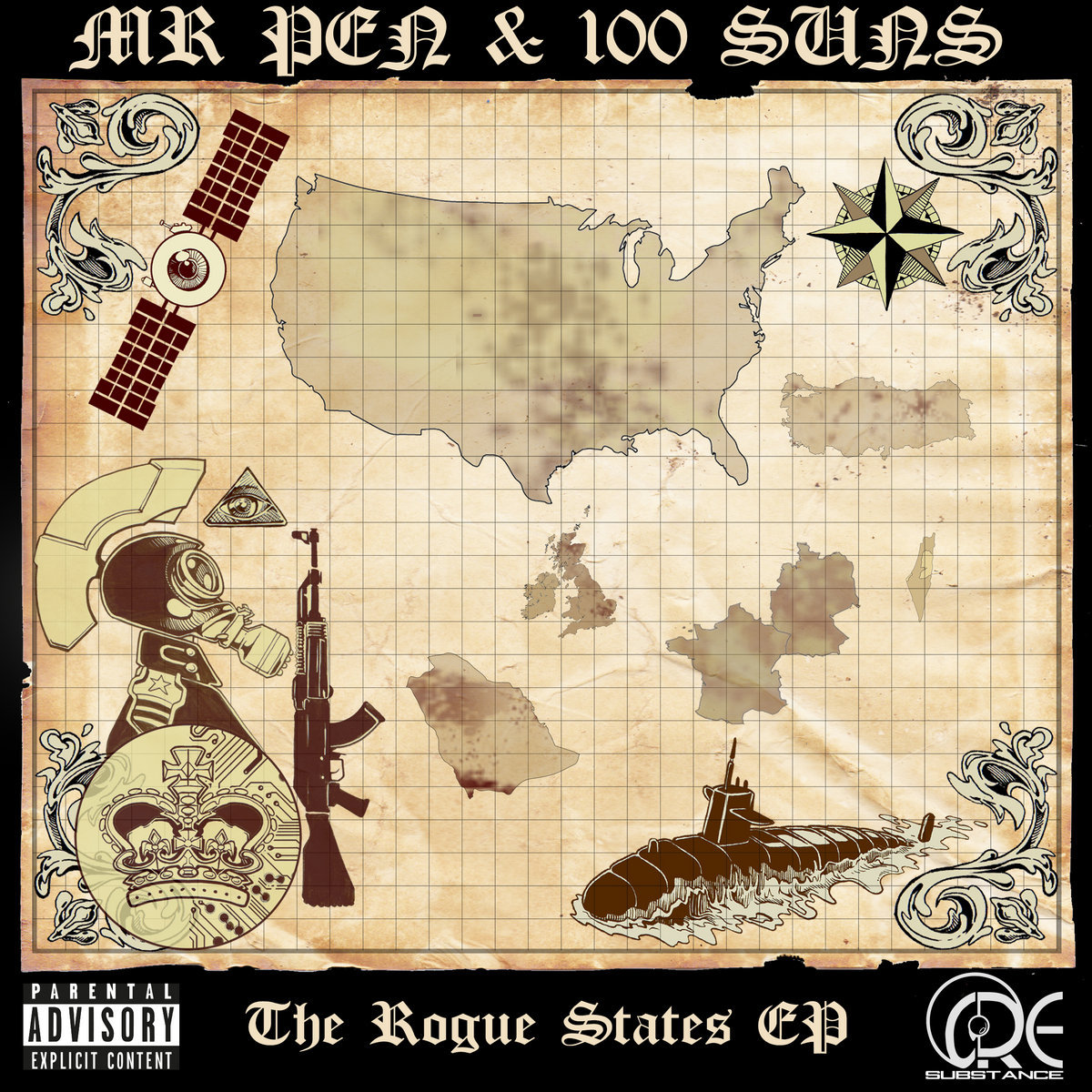 Double Dragon Mixtape Mr Pen & 100 Suns