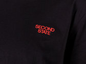 SNDST T-Shirt side embroidered - Red photo 