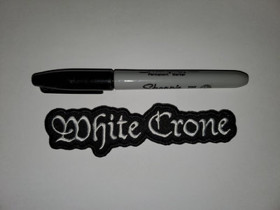 White Crone embroidered patch main photo