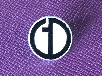 Logo enamel pin main photo