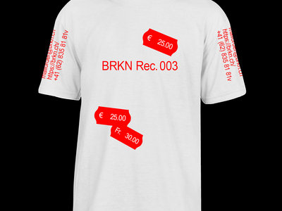 BRKN Rec. T-Shirt main photo