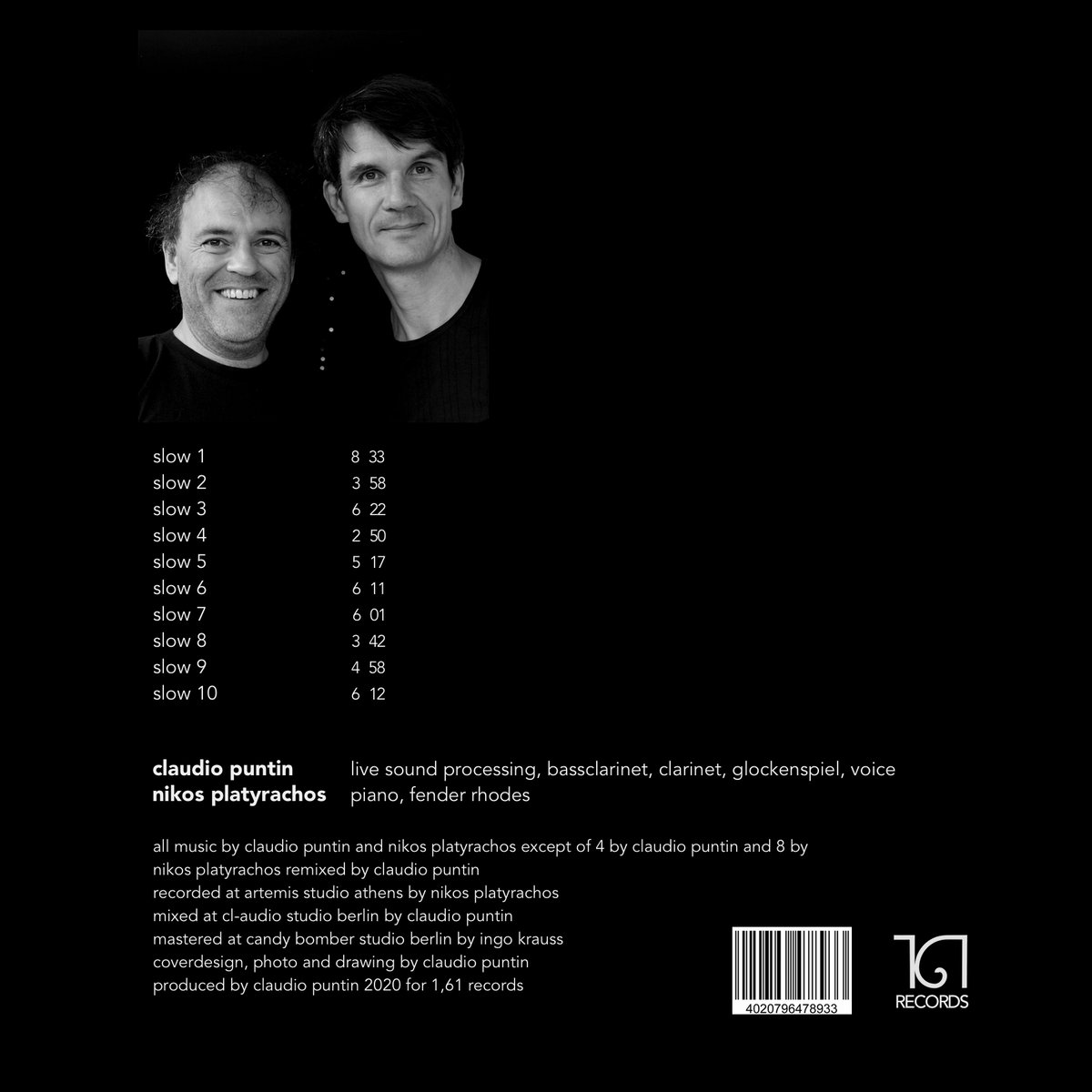 SLOW | Claudio Puntin, Nikos Platyrachos | Claudio Puntin