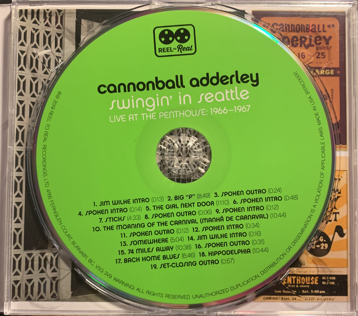 Swingin' In Seattle Live At The Penthouse 1966-67