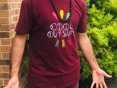 Cool Out Sun (Vibe Out Burgundy) T-Shirt main photo